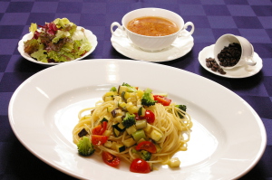 いろいろ野菜スパ